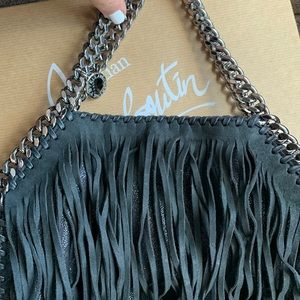 Falabella  limited edition fringe classic wear as shoulder or cross body
